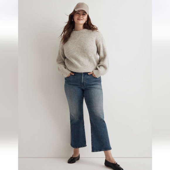 Madewell Mid Rise Kick out - Picture 2 of 7